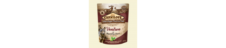 Carnilove sasz. 300g dziczyzna